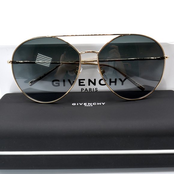 Givenchy Accessories - NEW GIVENCHY GV7170/G/S 2F7 GOLD GREY AUTHENTIC SUNGLASSES 64-15 ITALY